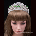 New Design Crystal tiara silver Rhinestone crown